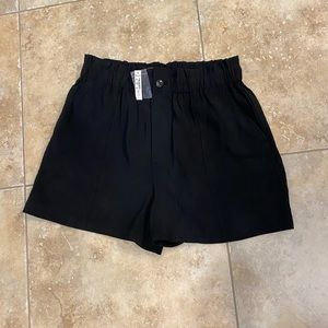 NWT Madewell pull on paper bag shorts in soft drape